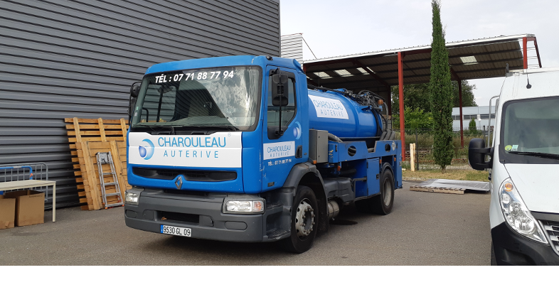 Camion Charouleau Auterive le Vernet Cintegabelle Nailloux