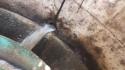 Nettoyage des canalisations en amont de la fosse - Charouleau